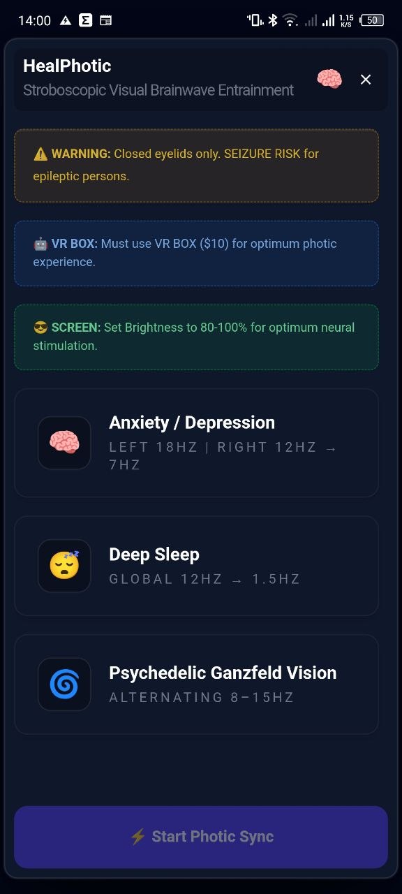 HealSpace OS Screenshot