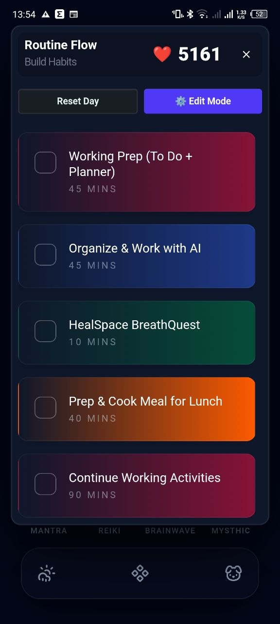 HealSpace OS Screenshot